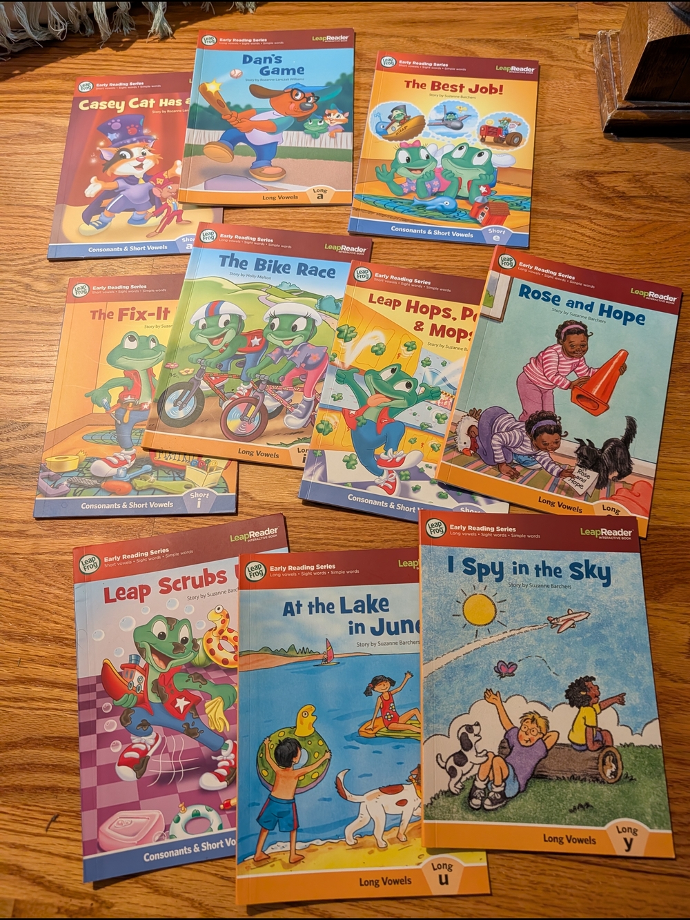 Leap Reader Vowel Sounds Books